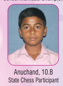Kerala State Chess Participant 2017-2018