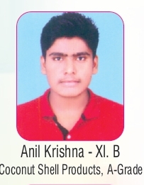 Work Experience- Kerala state-Coconut Shell Product Making- A grade- 2017-2018