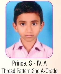 Work Experience- Kerala state- Thread Pattern- 2nd A grade- 2017-2018
