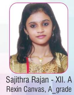 Work Experience- Kerala state- Rexin canvas making - A grade- 2017-2018