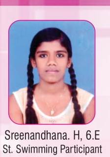 Kerala State Swimming Participant 2017-2018