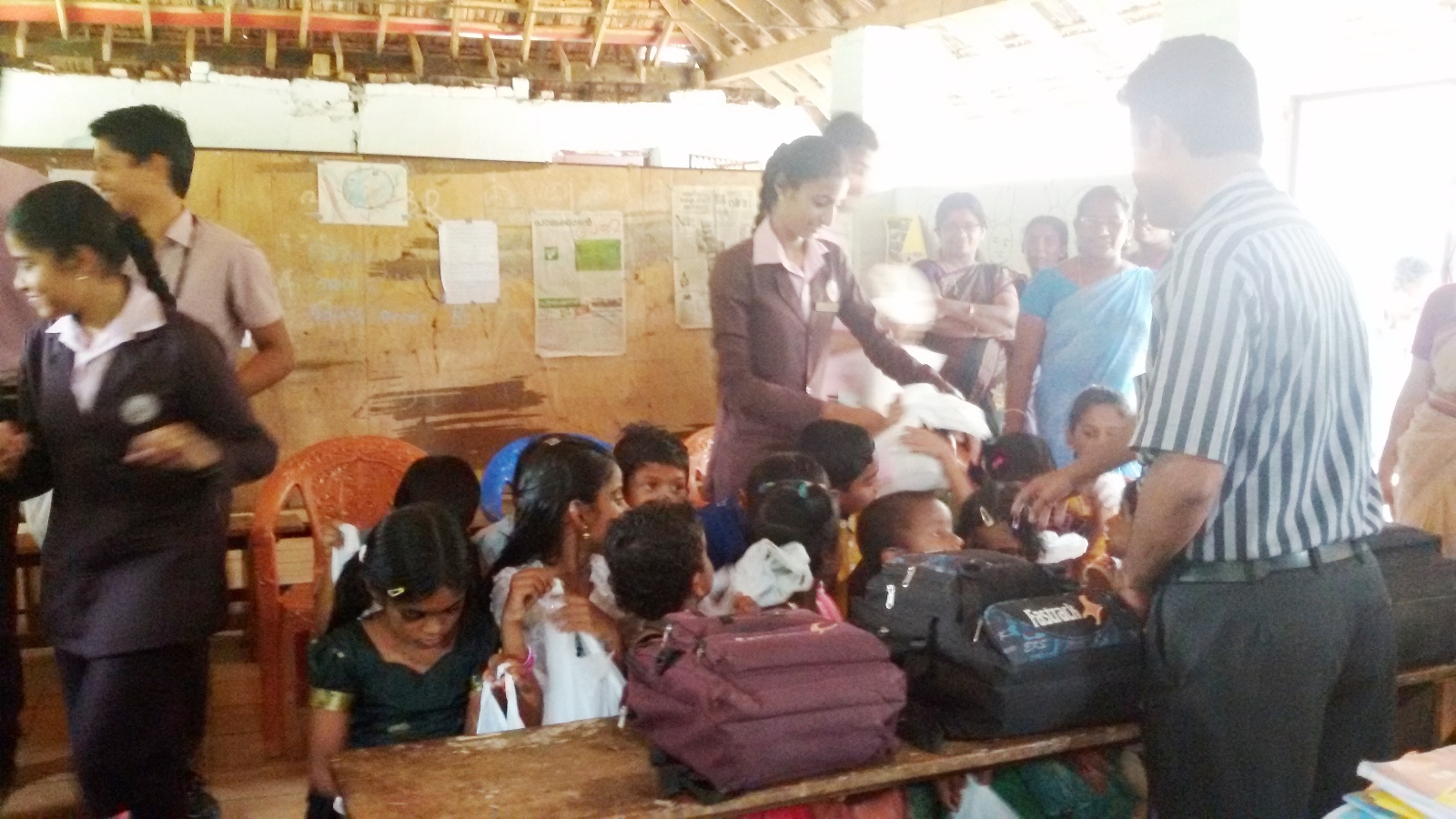 Study Materials donated LP School Vanoor