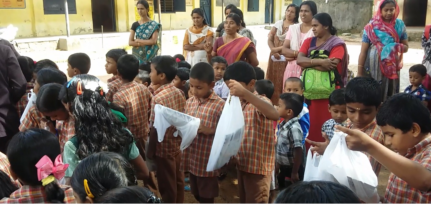 Study Materials donated  LP School pudiyankam