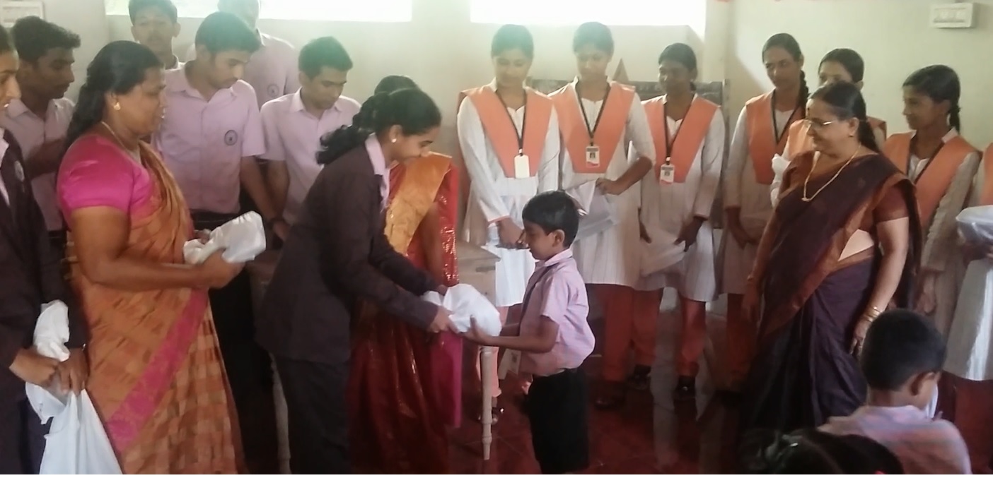 Study Materials donated  LP School Venganoor