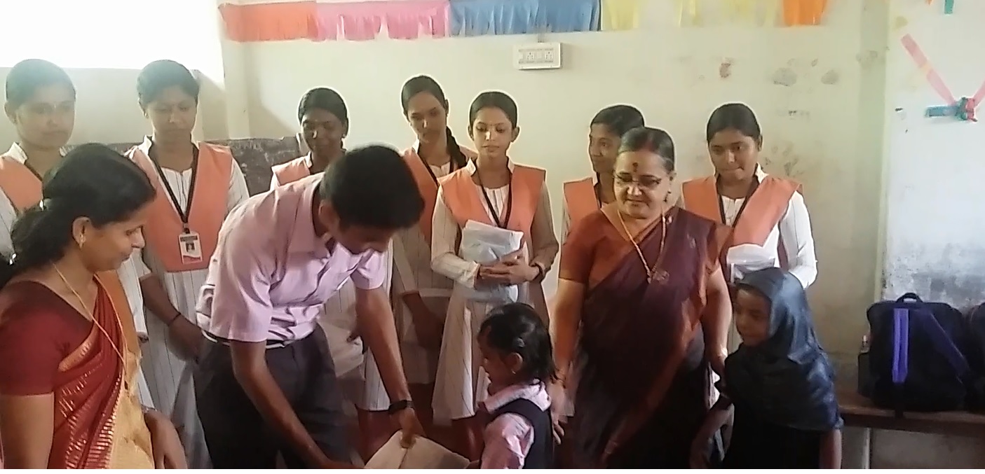 Study Materials donated  LP School Venganoor