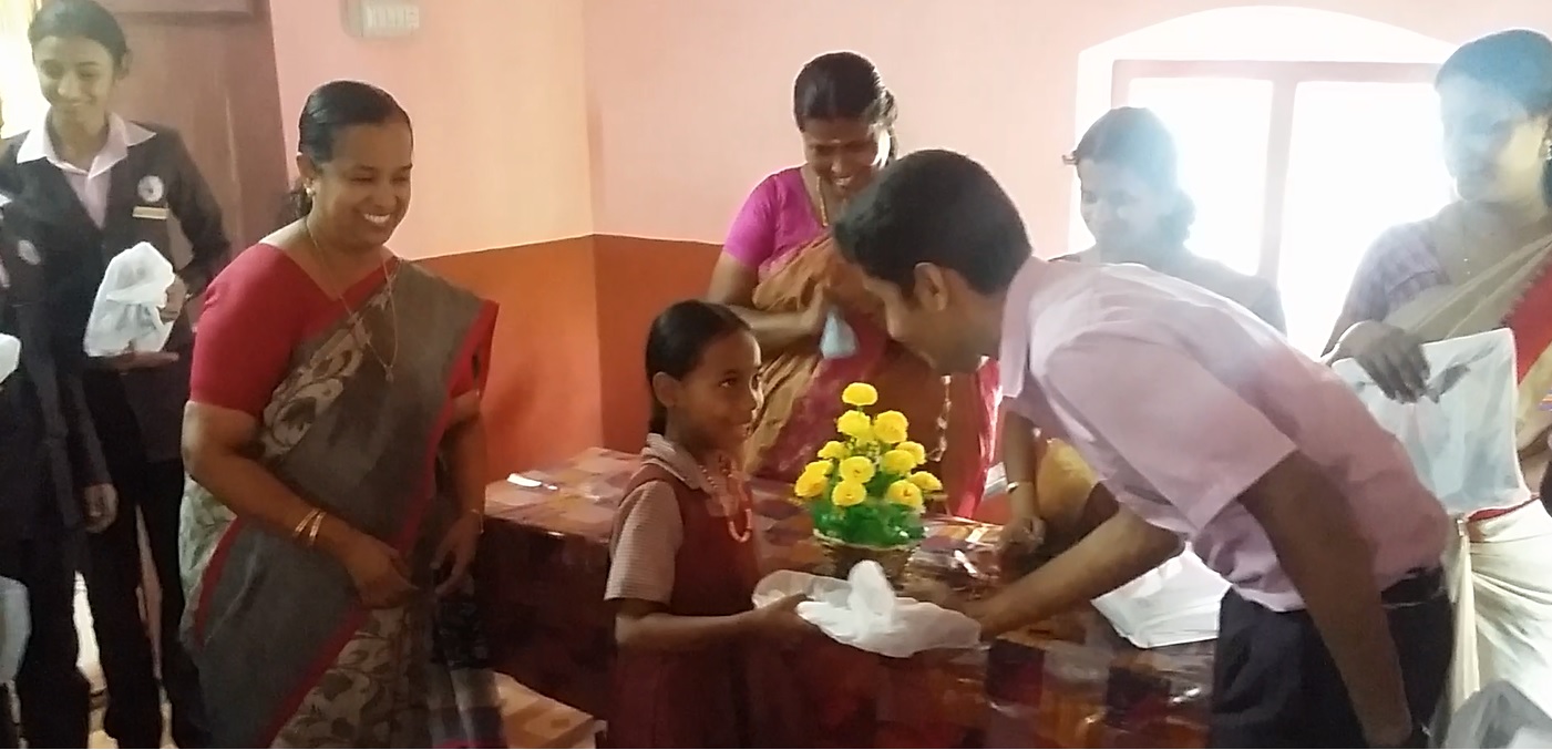 Study Materials donated  LP School Katusserry