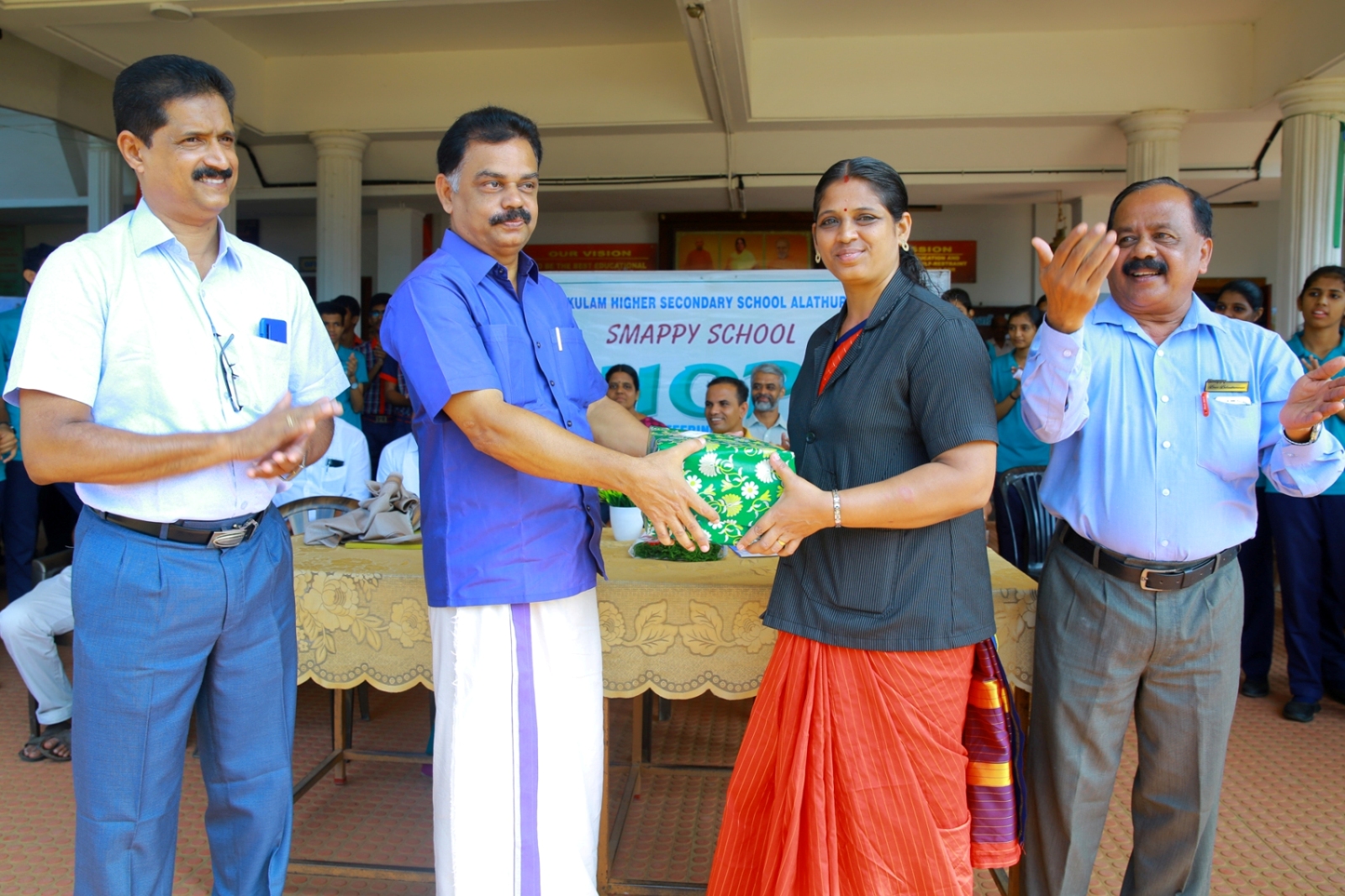 October 2nd Gandhi Jayanthi- Rice distribution 2019