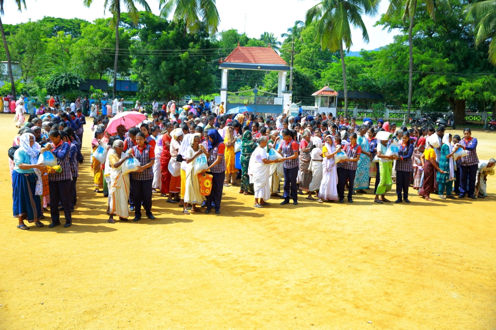 October 2nd Gandhi Jayanthi- Rice distribution 2019