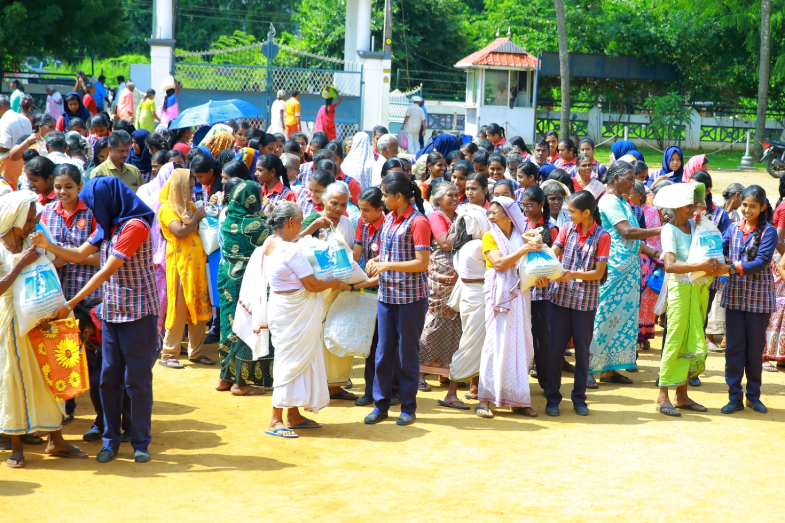 October 2nd Gandhi Jayanthi- Rice distribution 2019