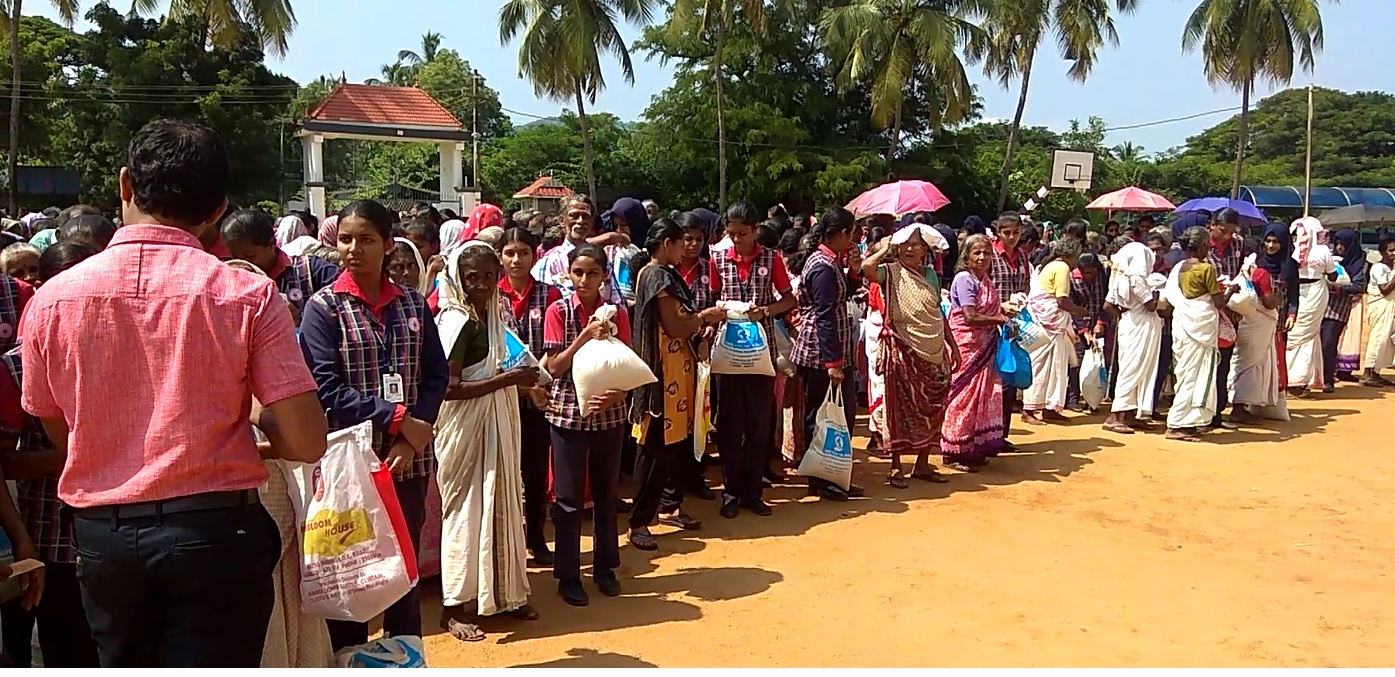 October 2nd Gandhi Jayanthi- Rice distribution 2019