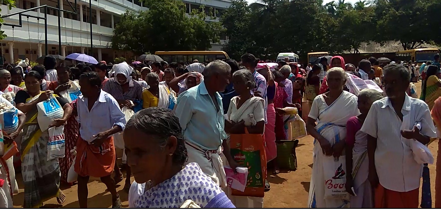 October 2nd Gandhi Jayanthi- Rice distribution 2019