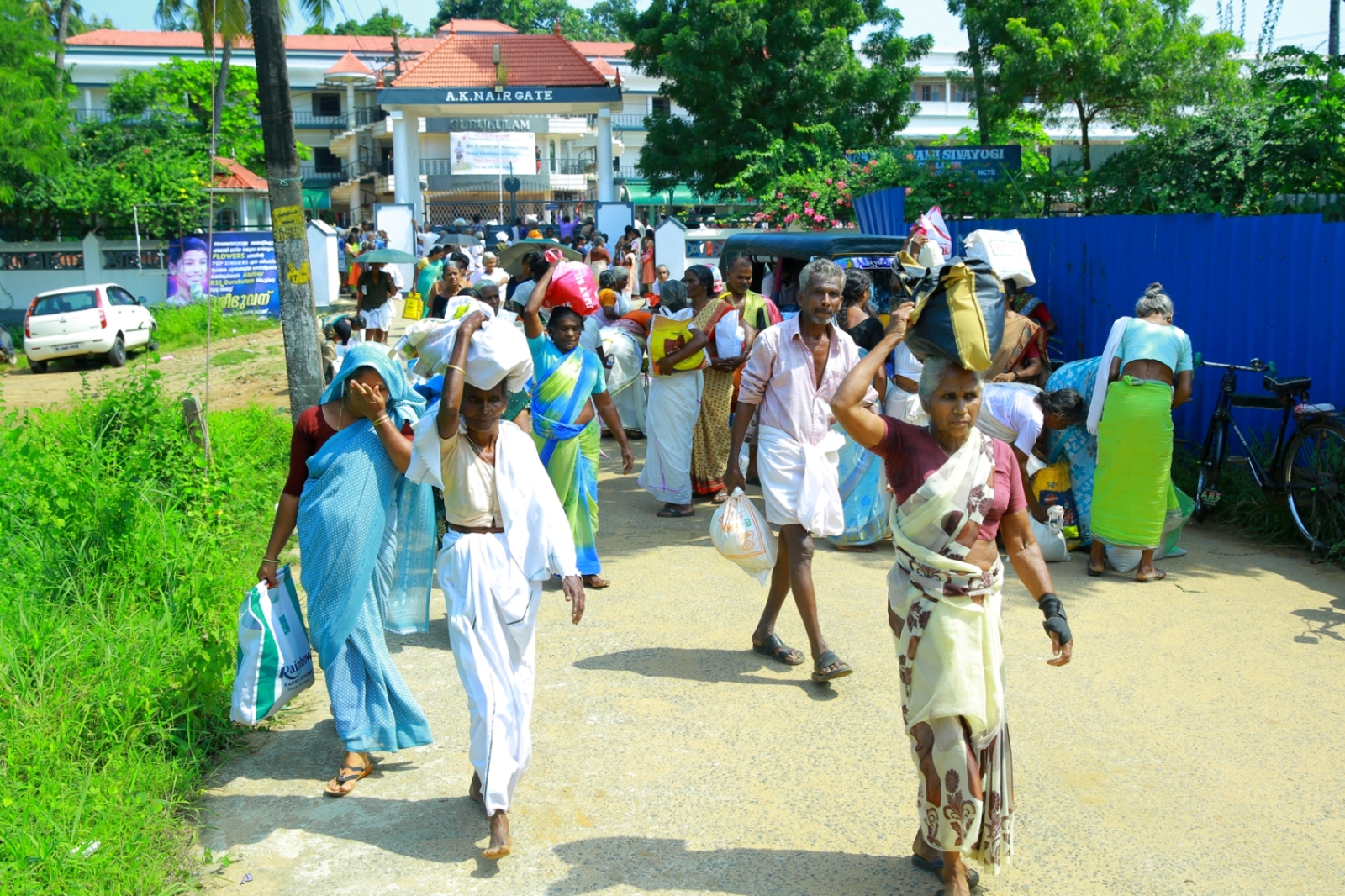 October 2nd Gandhi Jayanthi- Rice distribution 2019