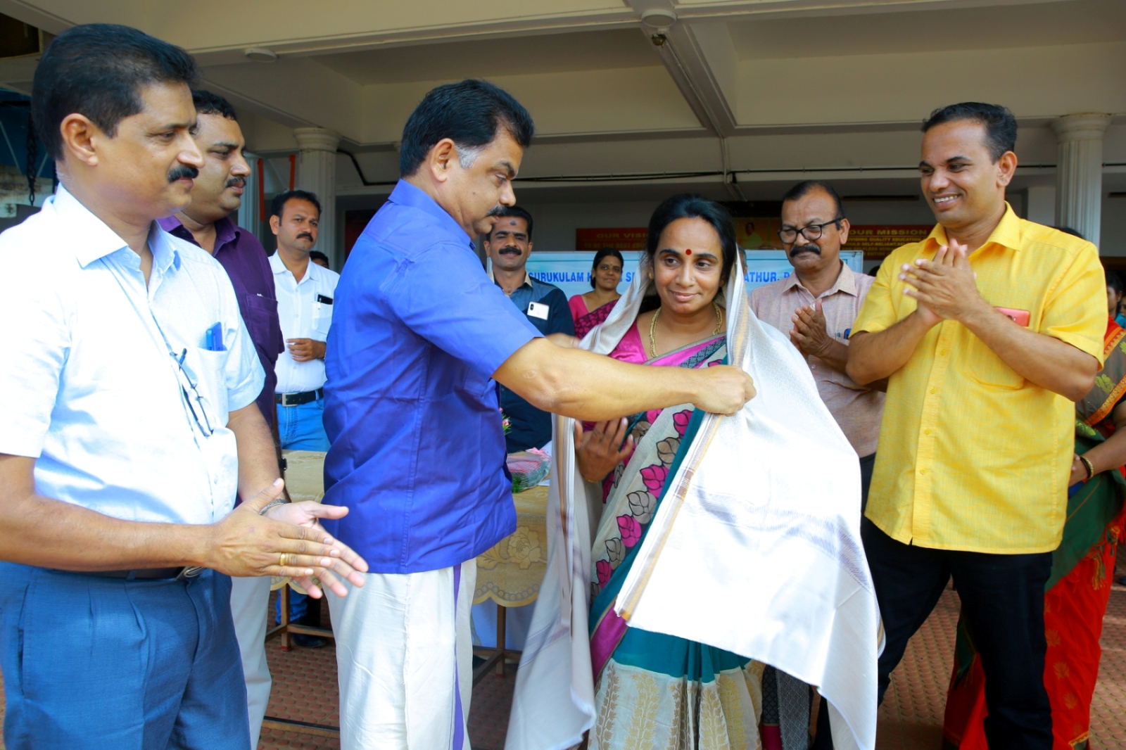 October 2nd Gandhi Jayanthi- Rice distribution 2019