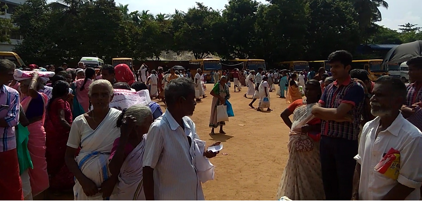 October 2nd Gandhi Jayanthi- Rice distribution 2019