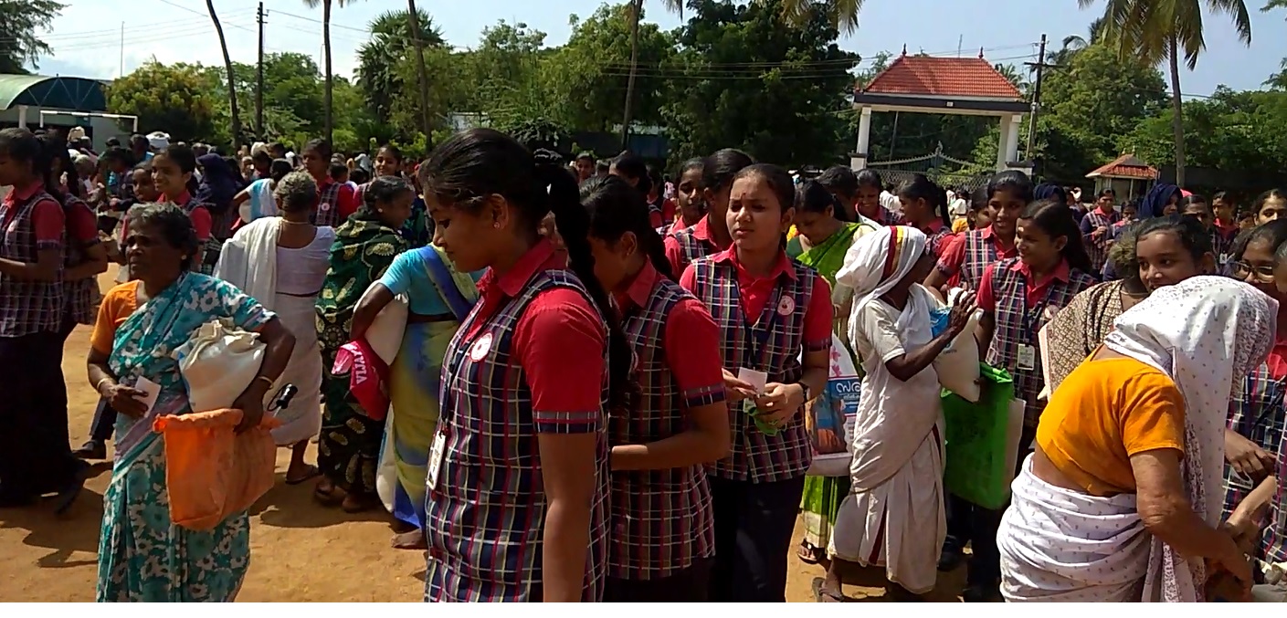 October 2nd Gandhi Jayanthi- Rice distribution 2019