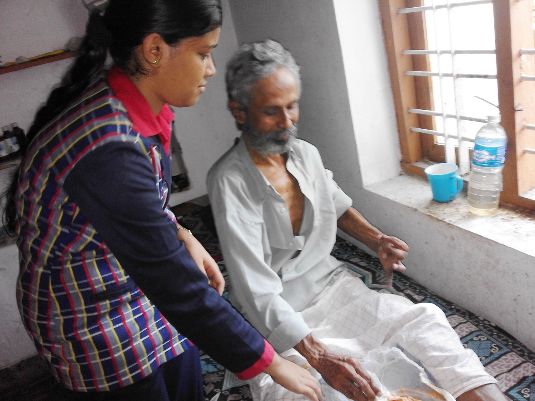 One Day Meal to Mother care home Alathur