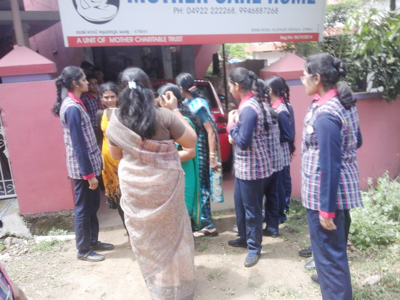 One Day Meal to Mother care home Alathur