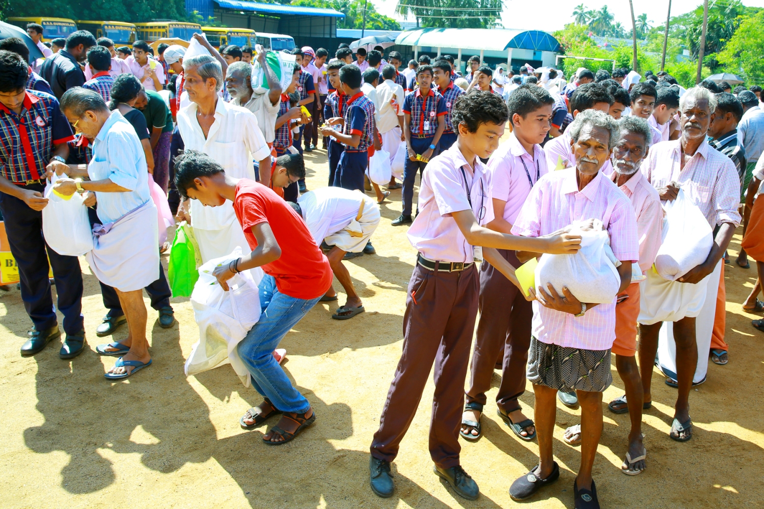 Rice Distribution OCT 2nd 2017