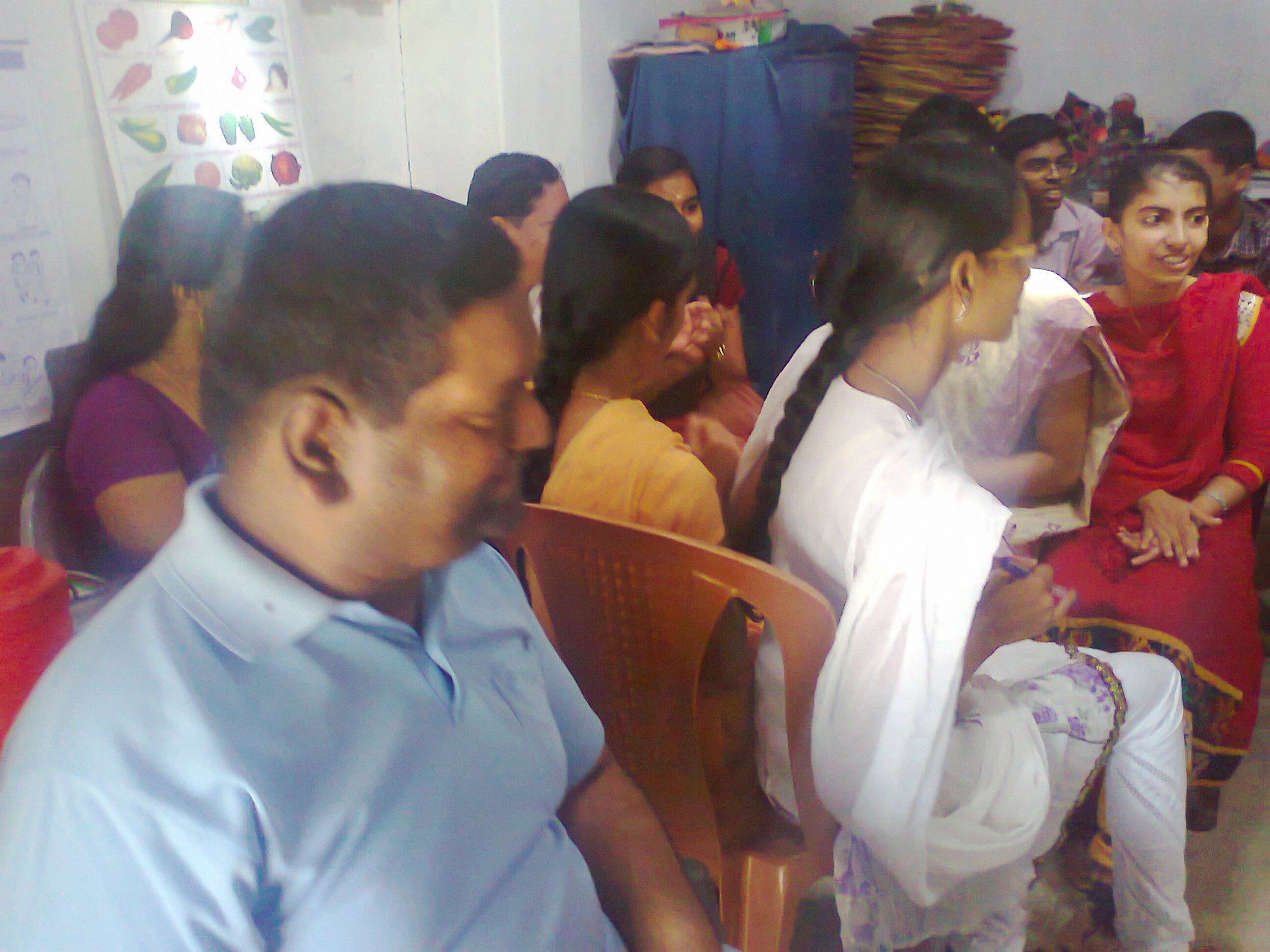 Students visited Homes for Mentally Challenged 2014