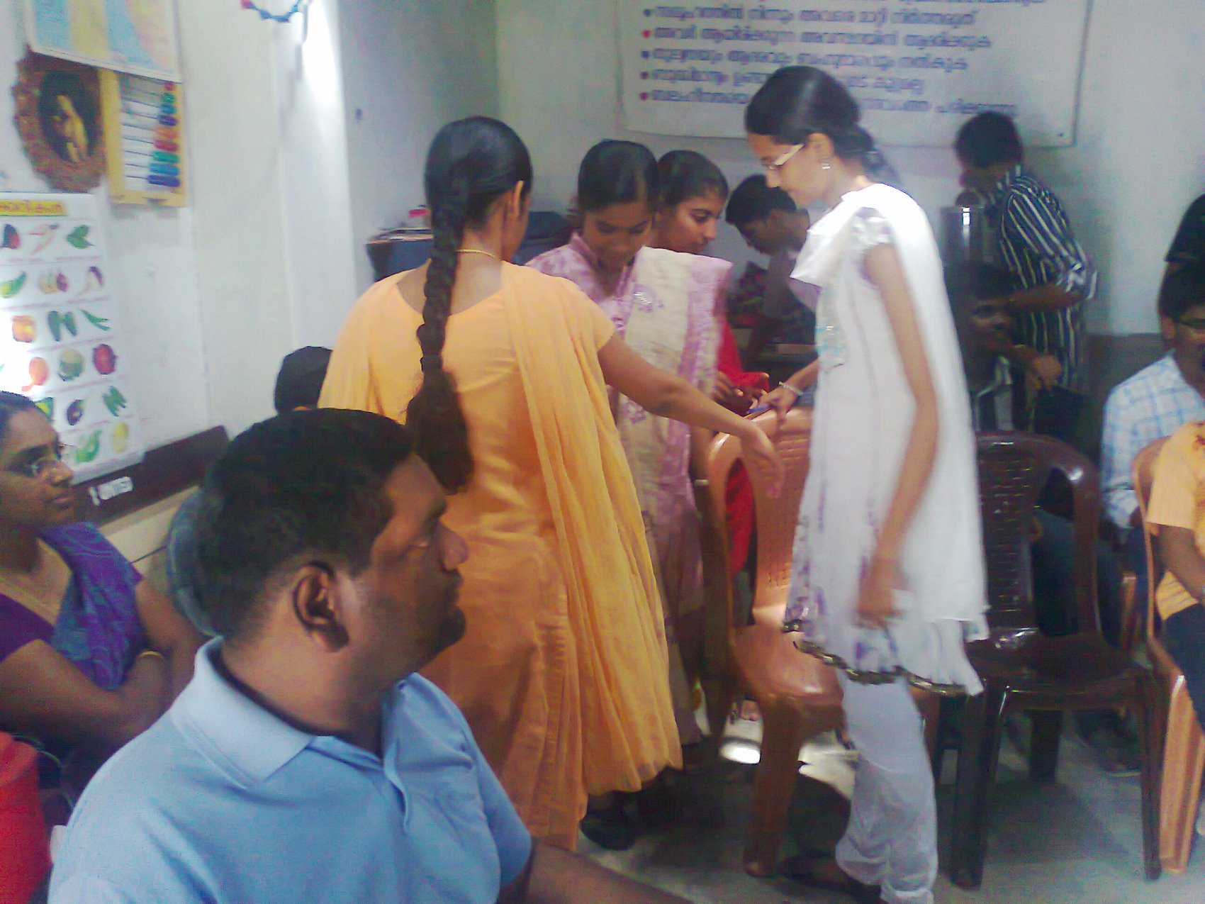 Students visited Homes for Mentally Challenged 2014