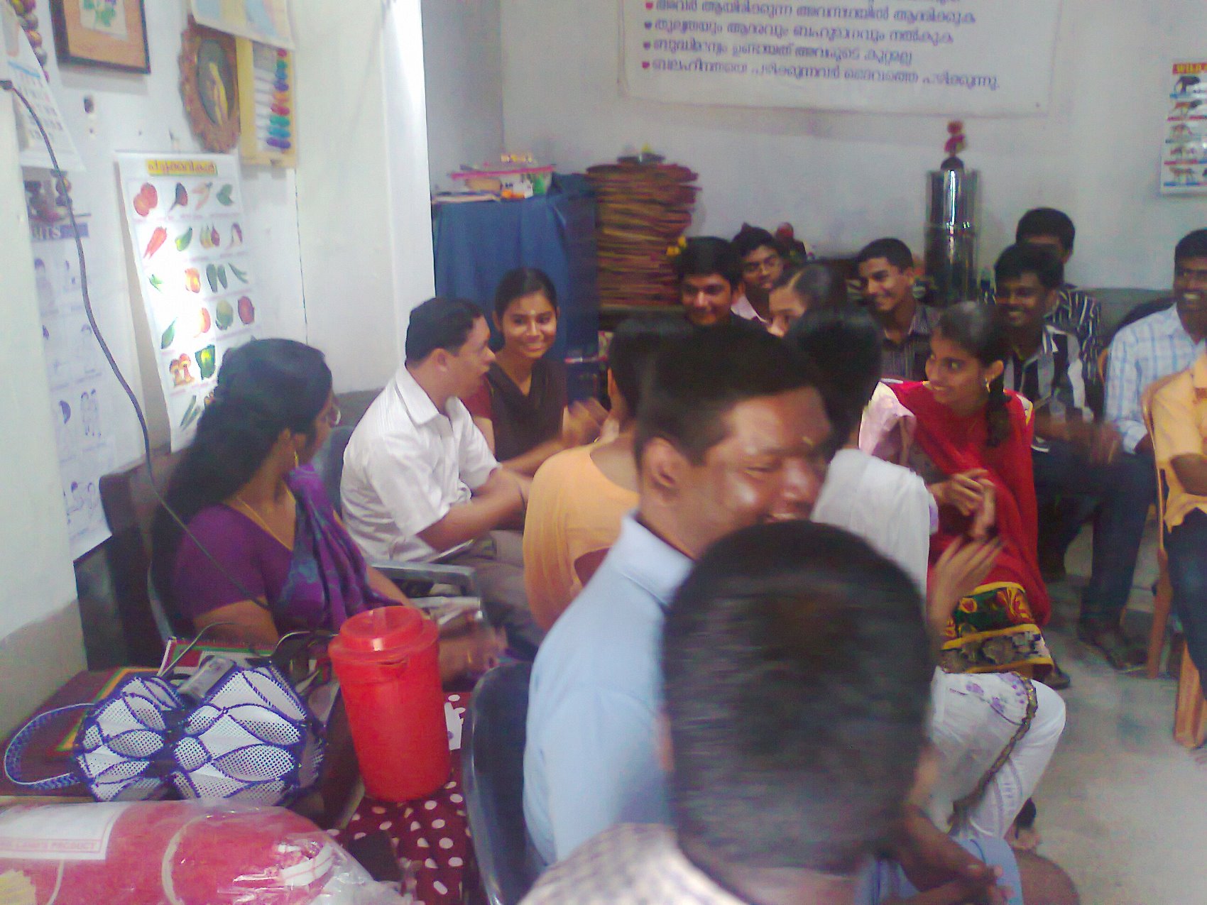 Students visited Homes for Mentally Challenged 2014