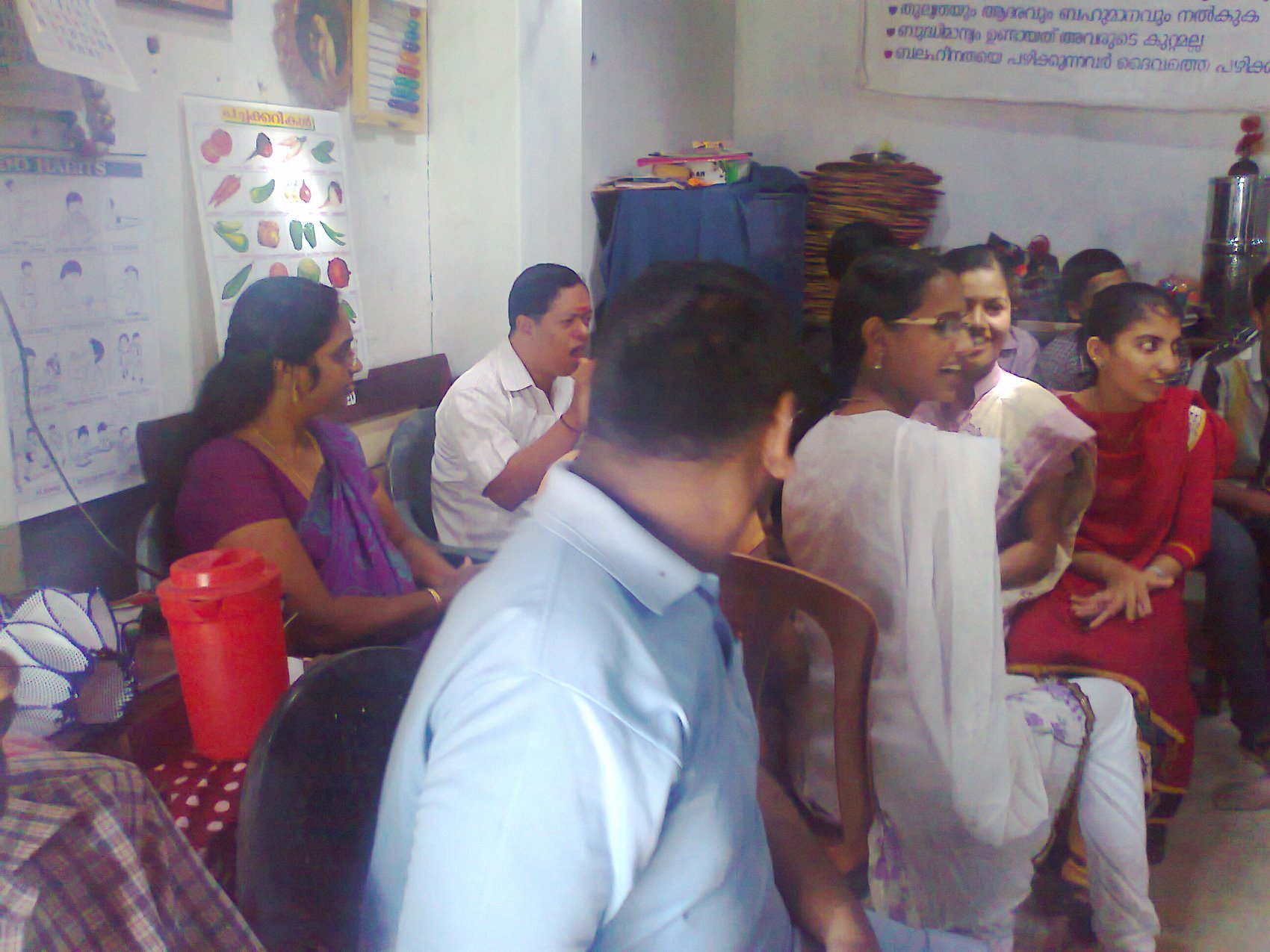 Students visited Homes for Mentally Challenged 2014