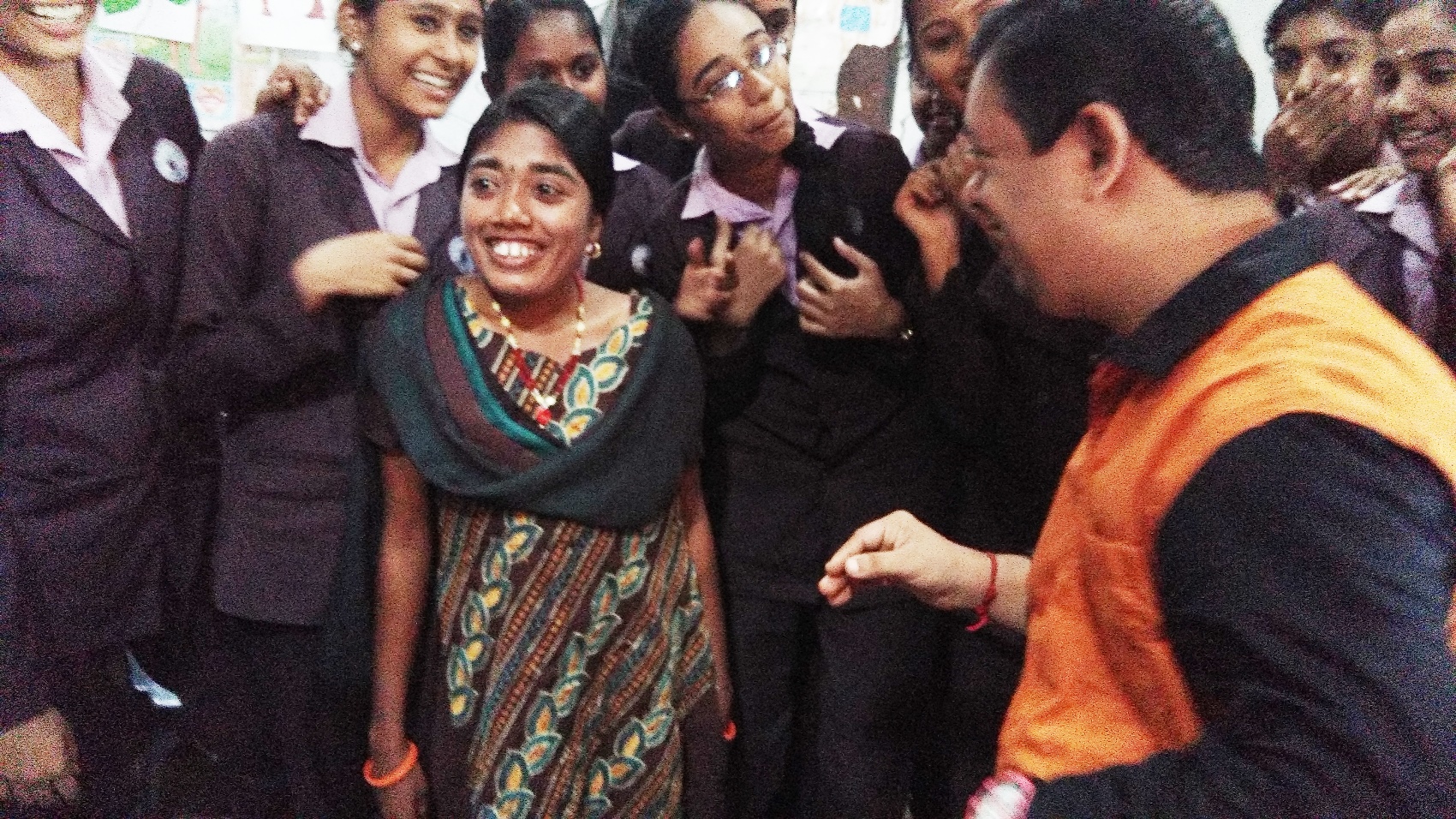 Students visited Homes for Mentally Challenged 2016