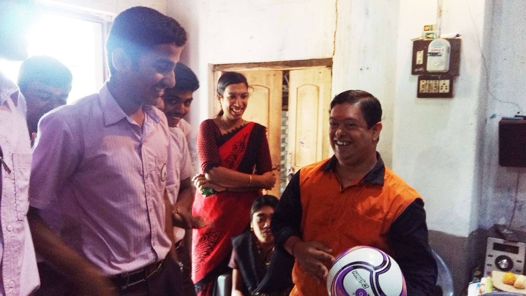 Students visited Homes for Mentally Challenged 2016