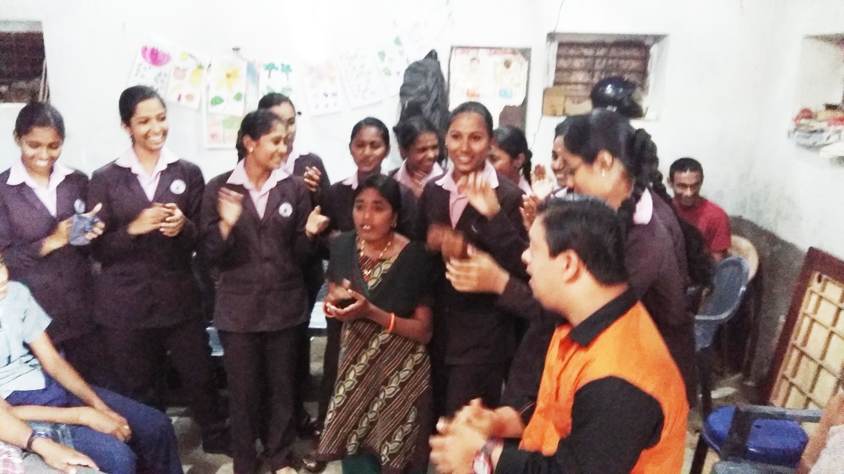 Students visited Homes for Mentally Challenged 2016