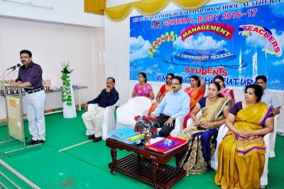 BSS Gurukulam PTA meeting 2016