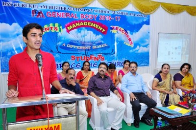 BSS Gurukulam PTA meeting 2016