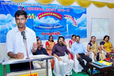 BSS Gurukulam PTA meeting 2016