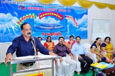 BSS Gurukulam PTA meeting 2016