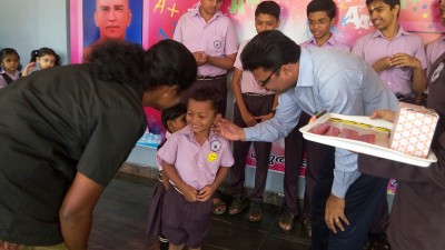 Smiling Competition For K.G. Students