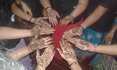 mehandi design competion