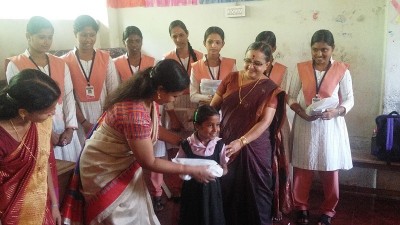 CHARITY -Team Upasana  with HOPE members