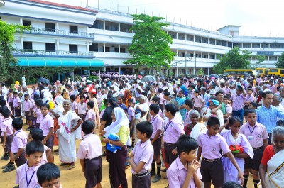 Gandhi Jayanti  - Rice distribution 2016