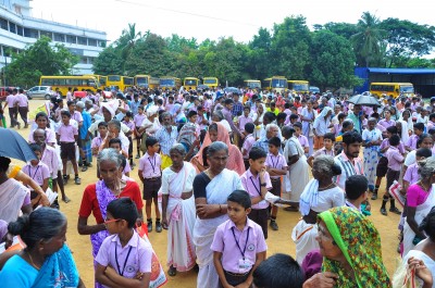 Gandhi Jayanti  - Rice distribution 2016