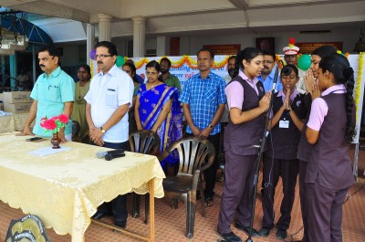 Gandhi Jayanti  - Rice distribution 2016