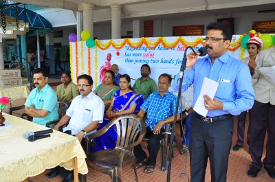 Gandhi Jayanti  - Rice distribution 2016