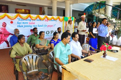 Gandhi Jayanti  - Rice distribution 2016