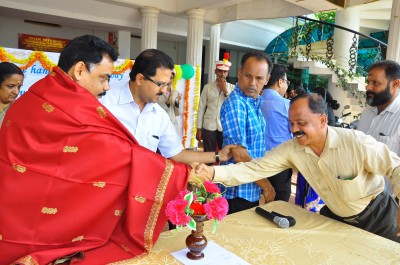 Gandhi Jayanti  - Rice distribution 2016