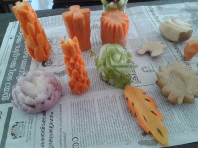VEGETABLE CARVING COMPETITION