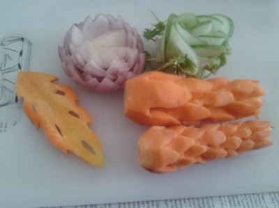 VEGETABLE CARVING COMPETITION