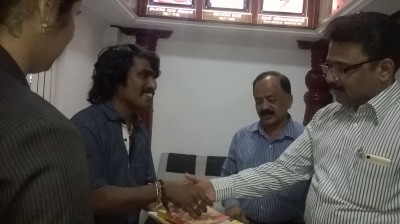 Idea star singer fame Sannidhanandhan at gurukulam