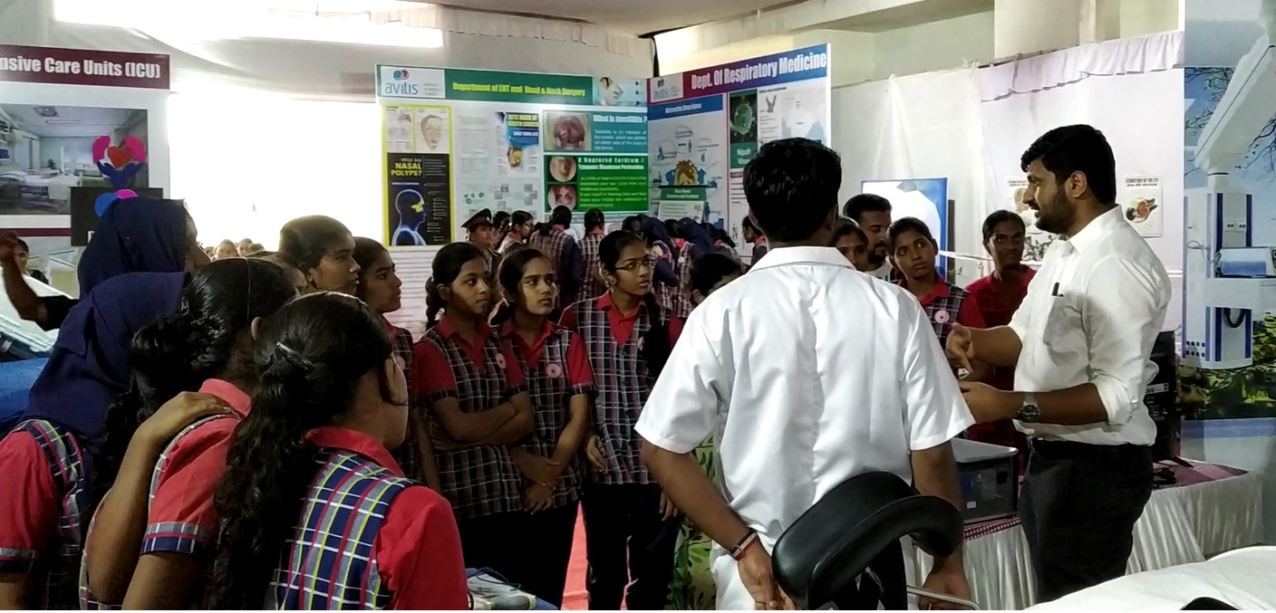 Avitis hospital medical exhibition for students