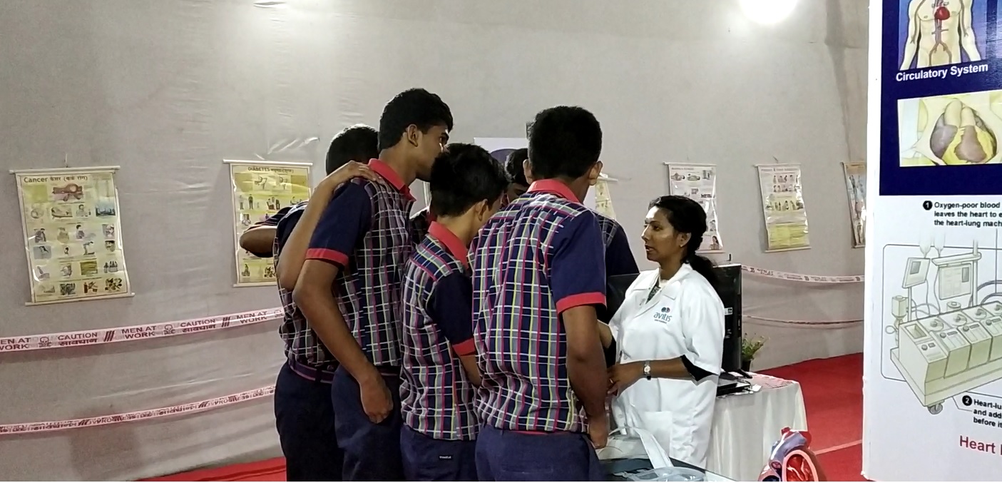 Avitis hospital medical exhibition for students