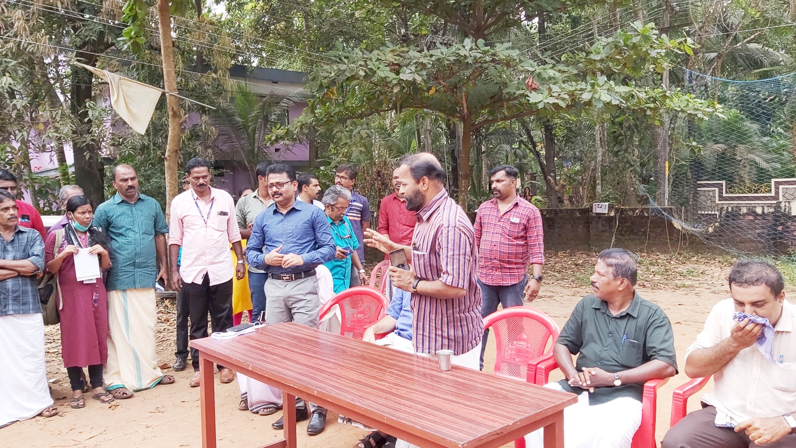 Students with Education Minister of Kerala 2019