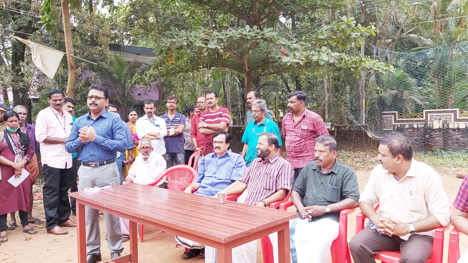 Students with Education Minister of Kerala 2019