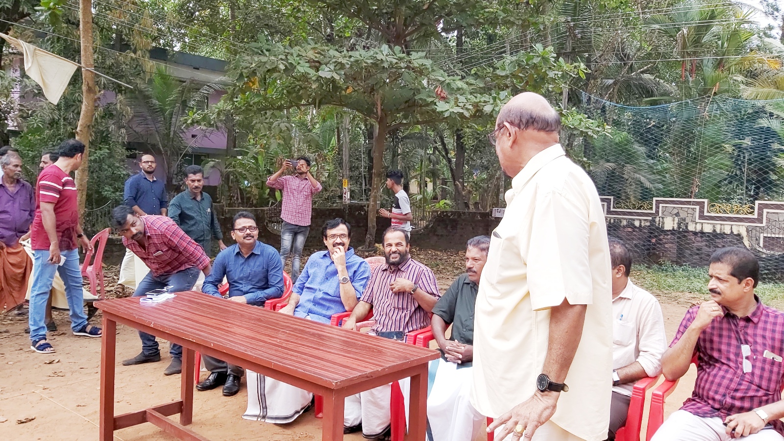 Students with Education Minister of Kerala 2019